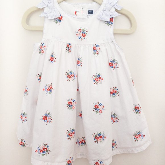 Janie and Jack Other - * SOLD * JANIE AND JACK FLORAL DRESS SIZE 12-18 MONTHS